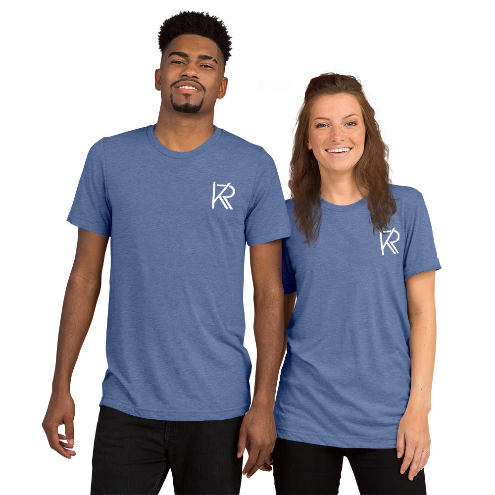 Unisex Tri-Blend Short Sleeve T-Shirt (Front/Back)