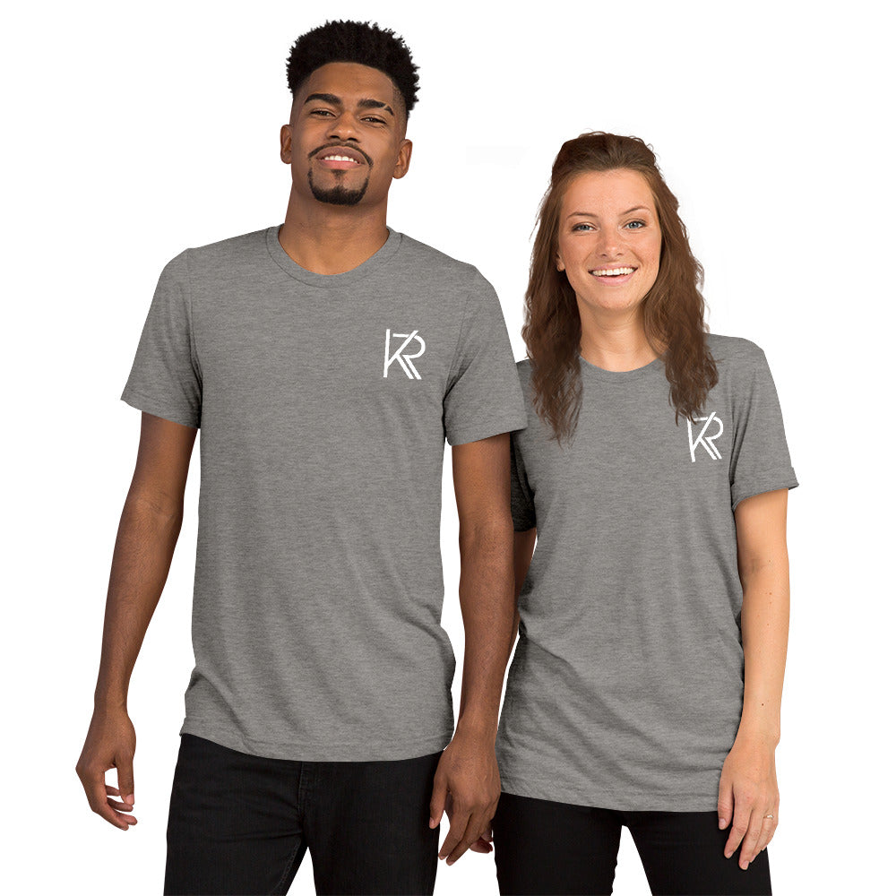 Unisex Tri-Blend Short Sleeve T-Shirt (Front/Back)
