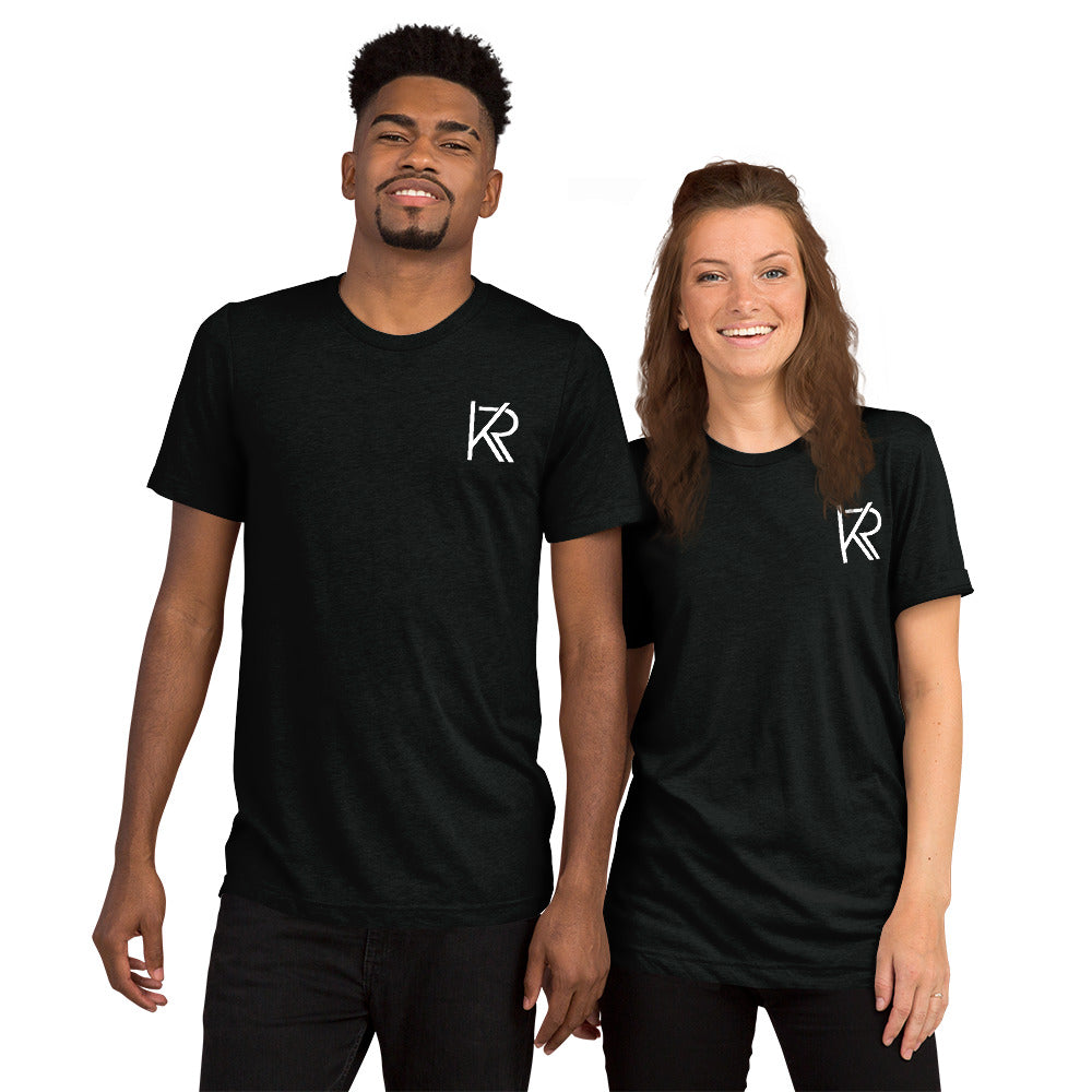 Unisex Tri-Blend Short Sleeve T-Shirt (Front/Back)