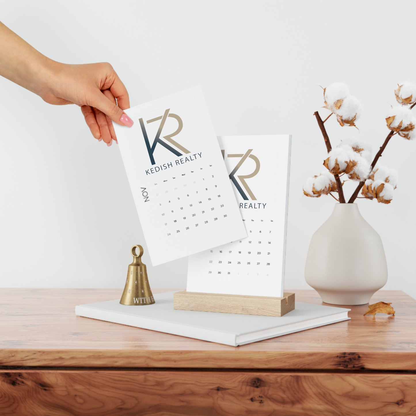 Vertical Desk Calendar (2024)