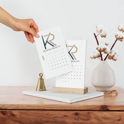 Vertical Desk Calendar (2024)