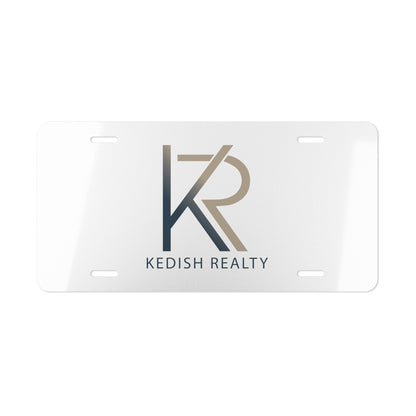 License Plate Cover (White)