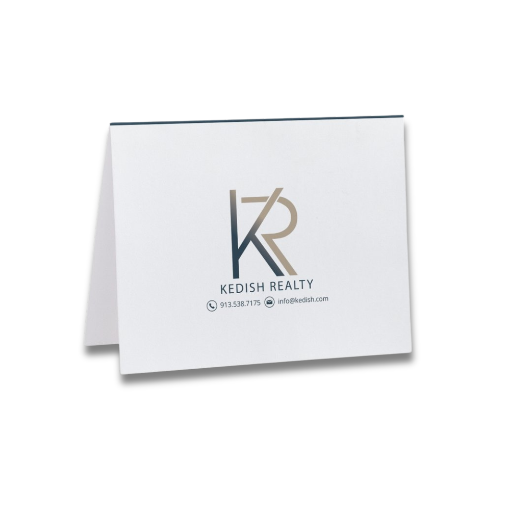 Blank Note Card and Envelope