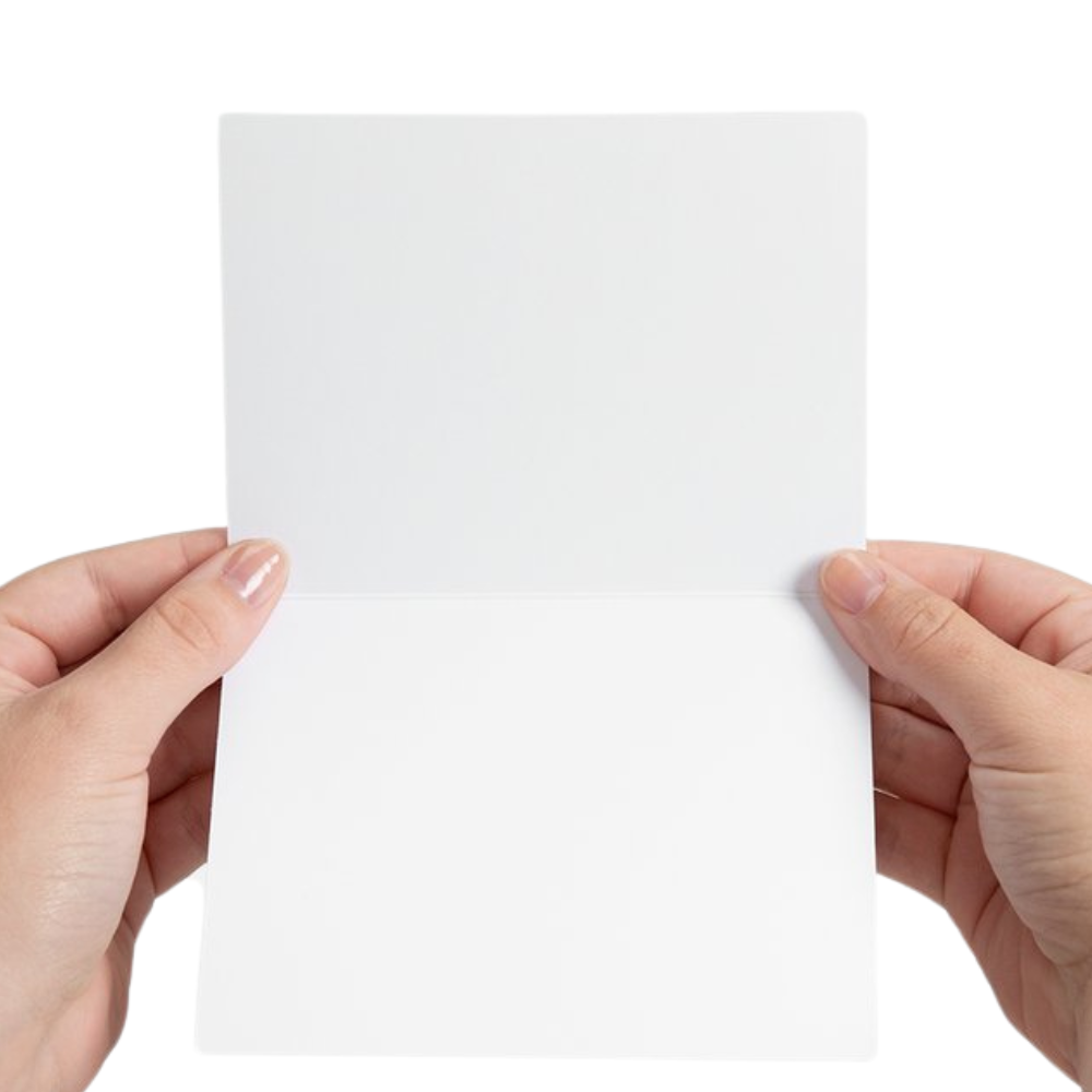 Blank Note Card and Envelope