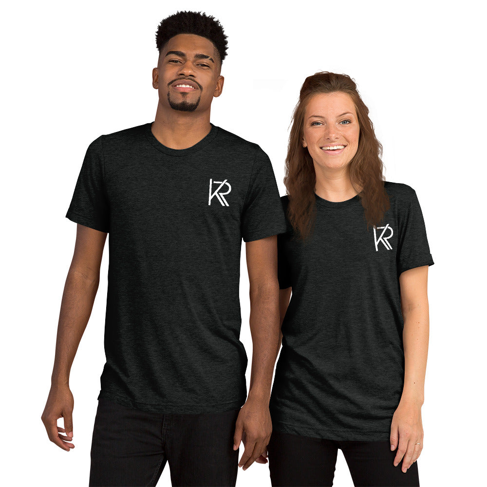 Unisex Tri-Blend Short Sleeve T-Shirt (Front/Back)