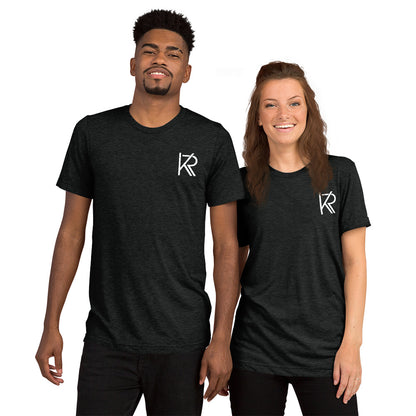Unisex Tri-Blend Short Sleeve T-Shirt (Front/Back)