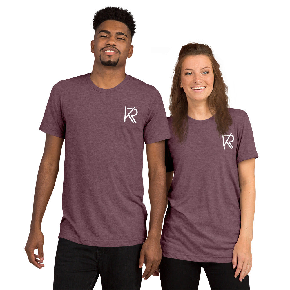 Unisex Tri-Blend Short Sleeve T-Shirt (Front/Back)