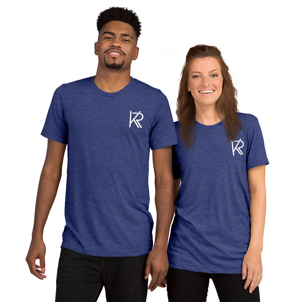 Unisex Tri-Blend Short Sleeve T-Shirt (Front/Back)