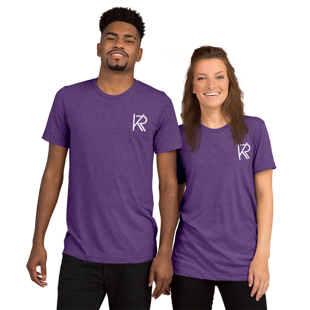 Unisex Tri-Blend Short Sleeve T-Shirt (Front/Back)