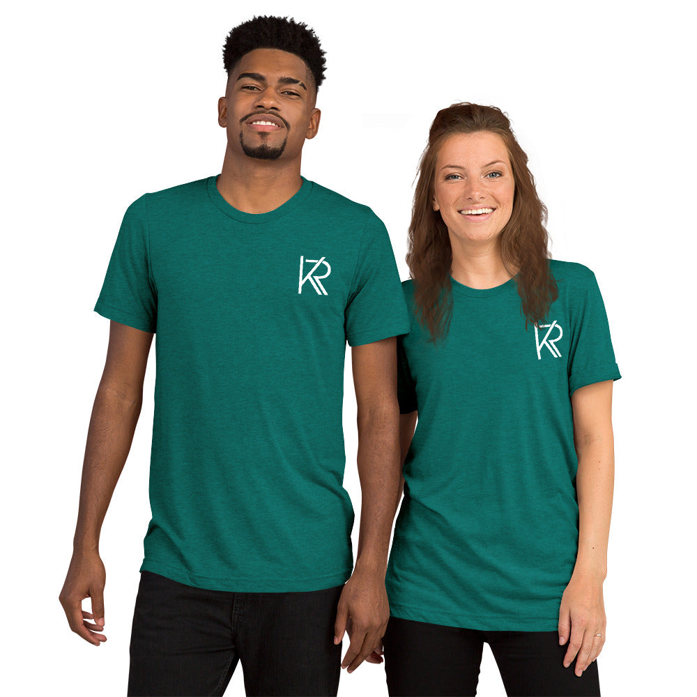 Unisex Tri-Blend Short Sleeve T-Shirt (Front/Back)