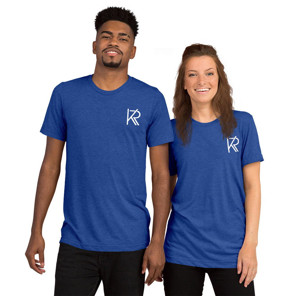 Unisex Tri-Blend Short Sleeve T-Shirt (Front/Back)